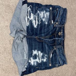 american eagle jean shorts